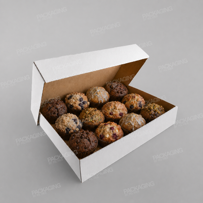 Cardboard Muffin Boxes - 18x12x4inch