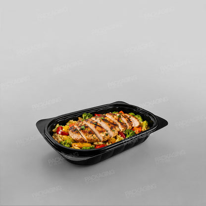 Somoplast Black Microwavable Container - 750cc
