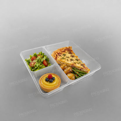 MK 3 Comp Clear Microwave Container & Lids