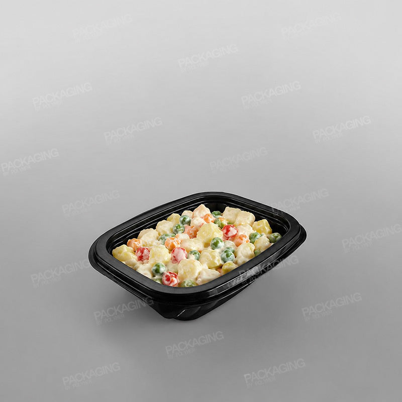 Somoplast Small Black Microwavable Take Away Container