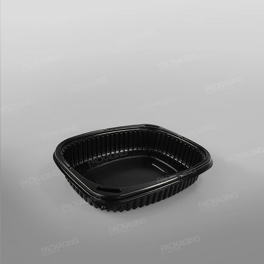 GPI Cookipack Black Microwavable Container