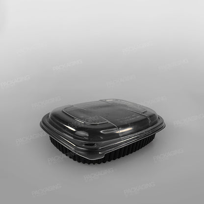 GPI Cookipack Black Microwavable Container