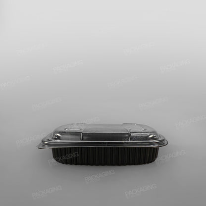 GPI Cookipack Black Microwavable Container