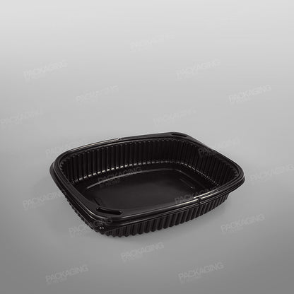 GPI Cookipack Black Microwavable Container