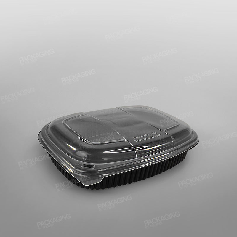 GPI Cookipack Black Microwavable Container