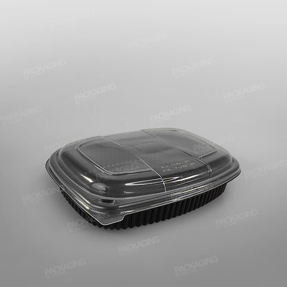 GPI Cookipack Black Microwavable Container