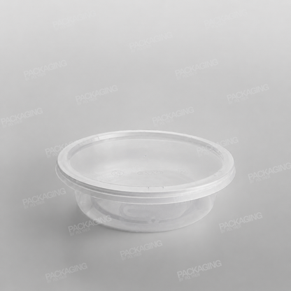 Satco Round Microwave Containers & Lids - 1100ml