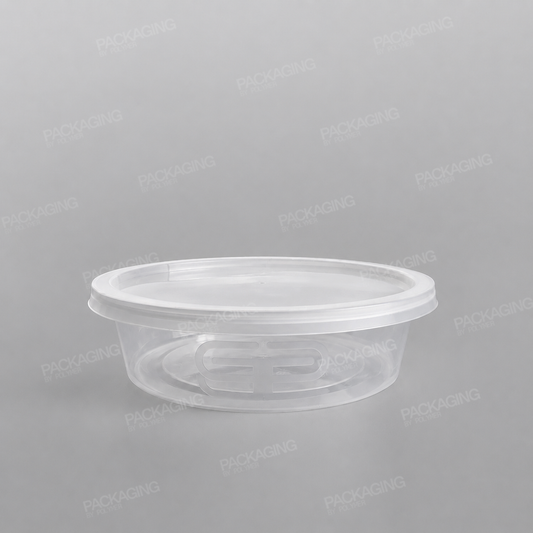 Satco Round Microwave Containers & Lids - 1100ml