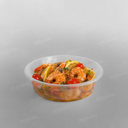 Satco Round Microwave Containers & Lids - 1100ml