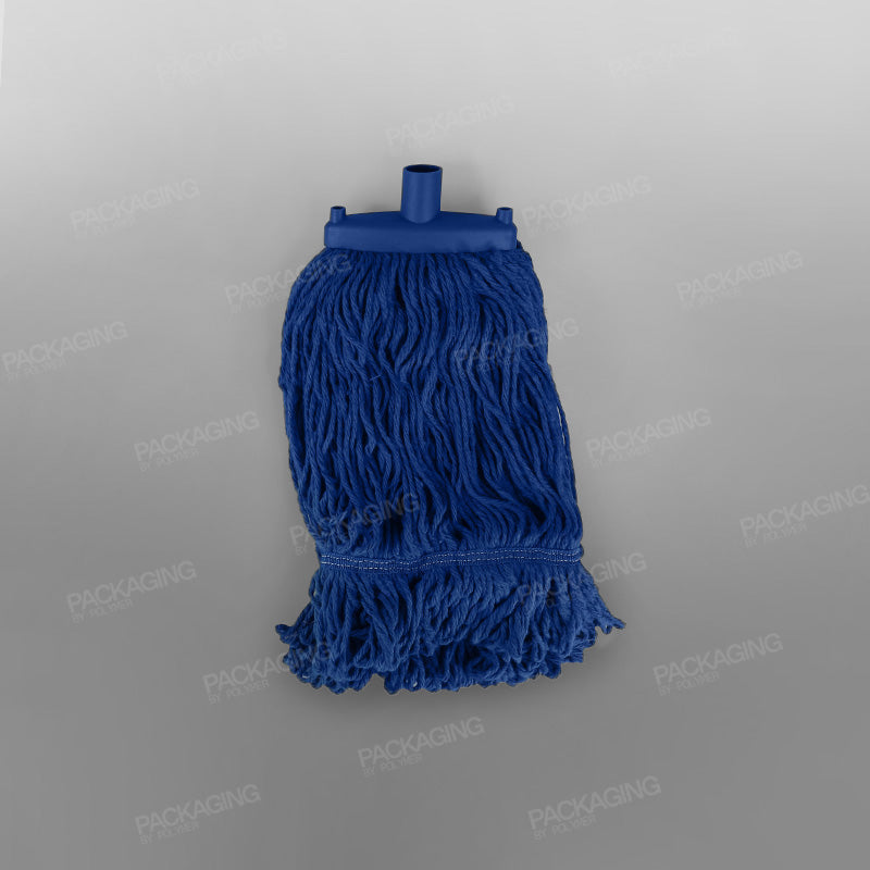 JanSan Mop Head Synthetic Blue Socket [450g]