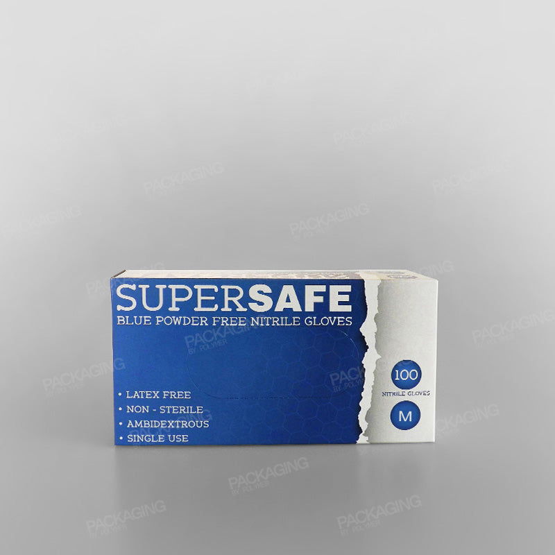 Nitrile Gloves Blue Powder Free