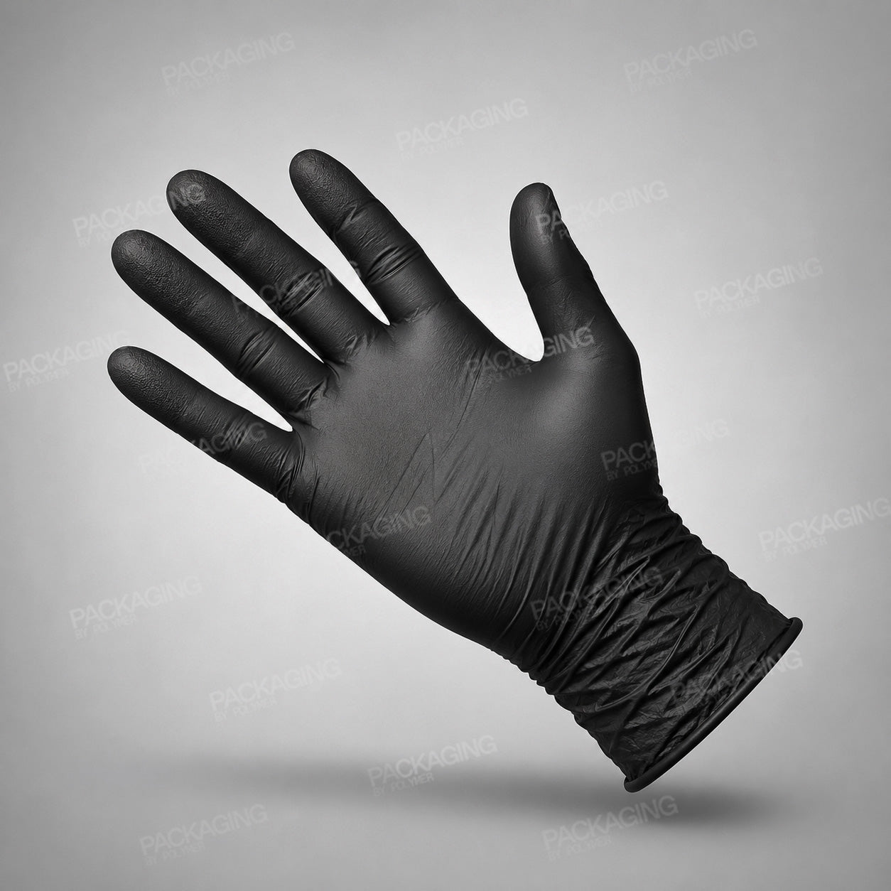 Nitrile Gloves Black Powder Free