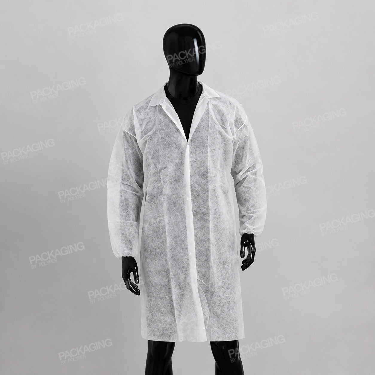 Non Woven Visitor Coat White