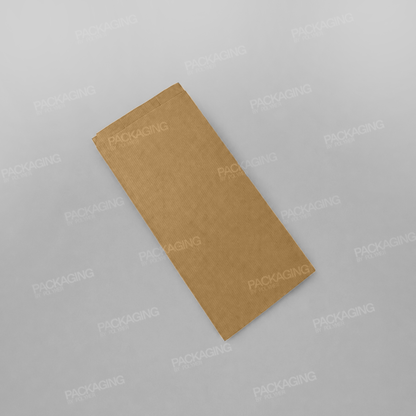 Kraft Ribbed Baguette Paper Bag - 5.5 x11.5inch