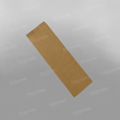 Kraft Ribbed Baguette Paper Bag - 4x6x13inch