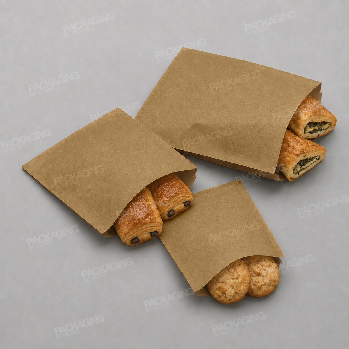 Brown Kraft Paper Bag Strung