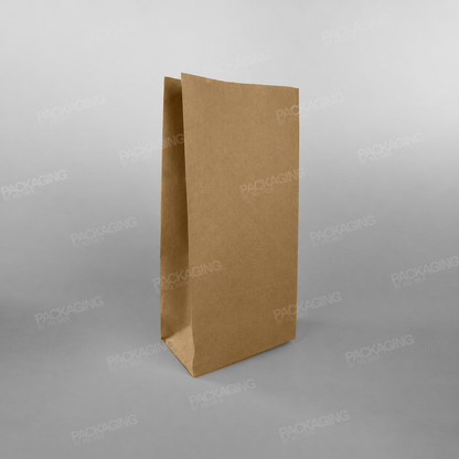 Brown Paper Grab Bag/ Take Away Bag, No Handles