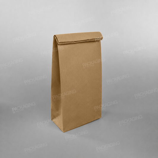 Brown Paper Grab Bag/ Take Away Bag, No Handles