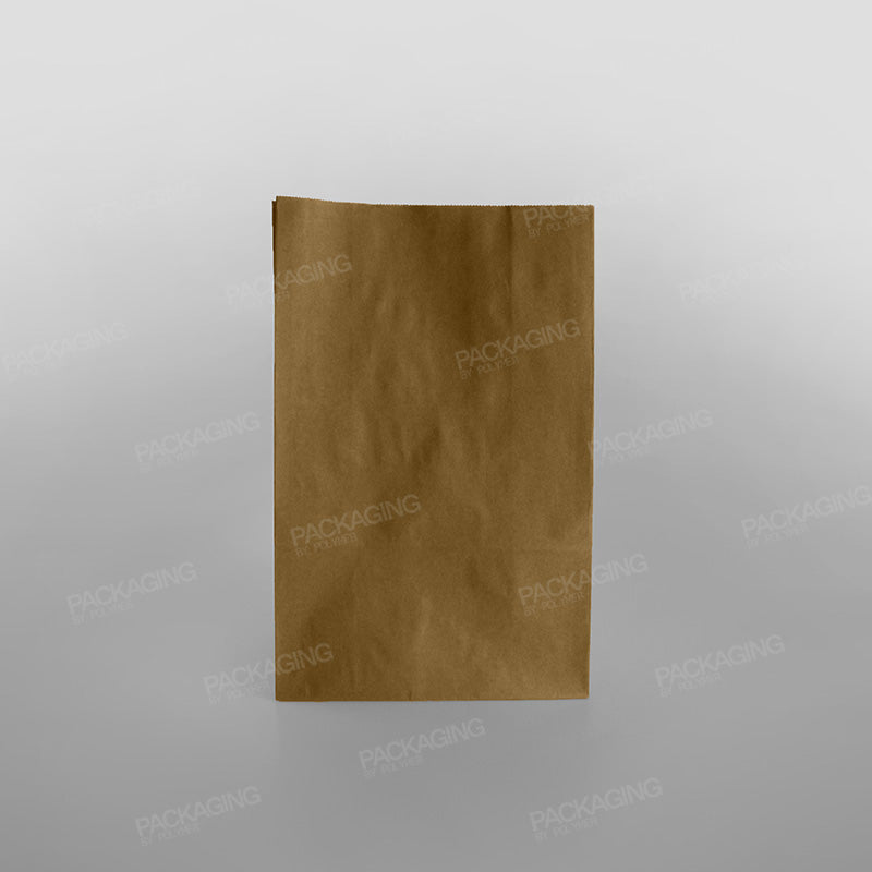 Brown Paper Grab Bag/ Take Away Bag, No Handles