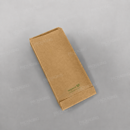 Brown Thermal Hot & Crispy Chip Bags - 127 x 177 x 254mm