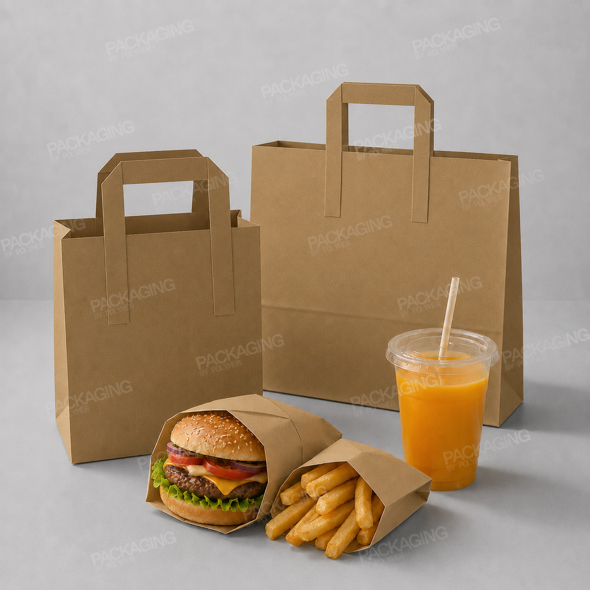 Brown Paper Carrier Bag