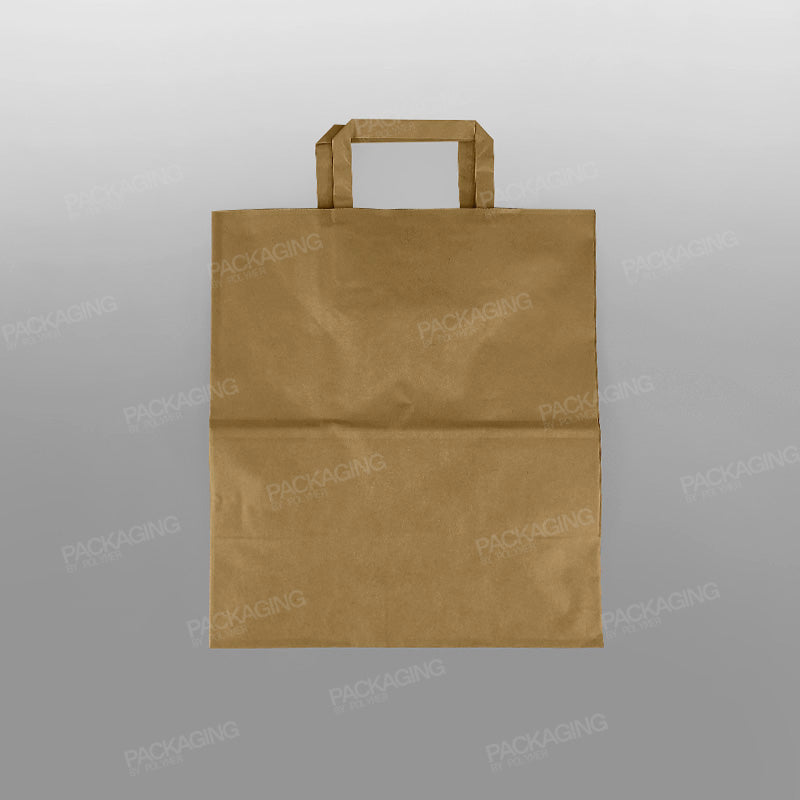 Brown Paper Carrier Bag Extra Wide