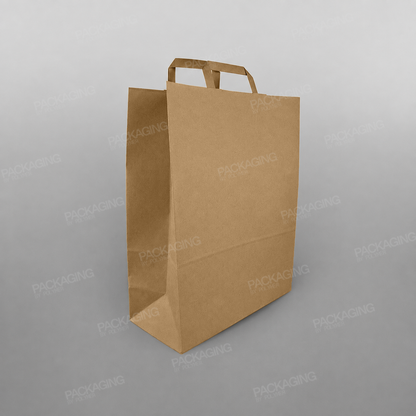 Brown Paper Carrier Bag Extra Wide