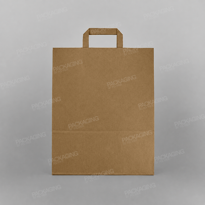 Brown Paper Carrier Bag Extra Wide