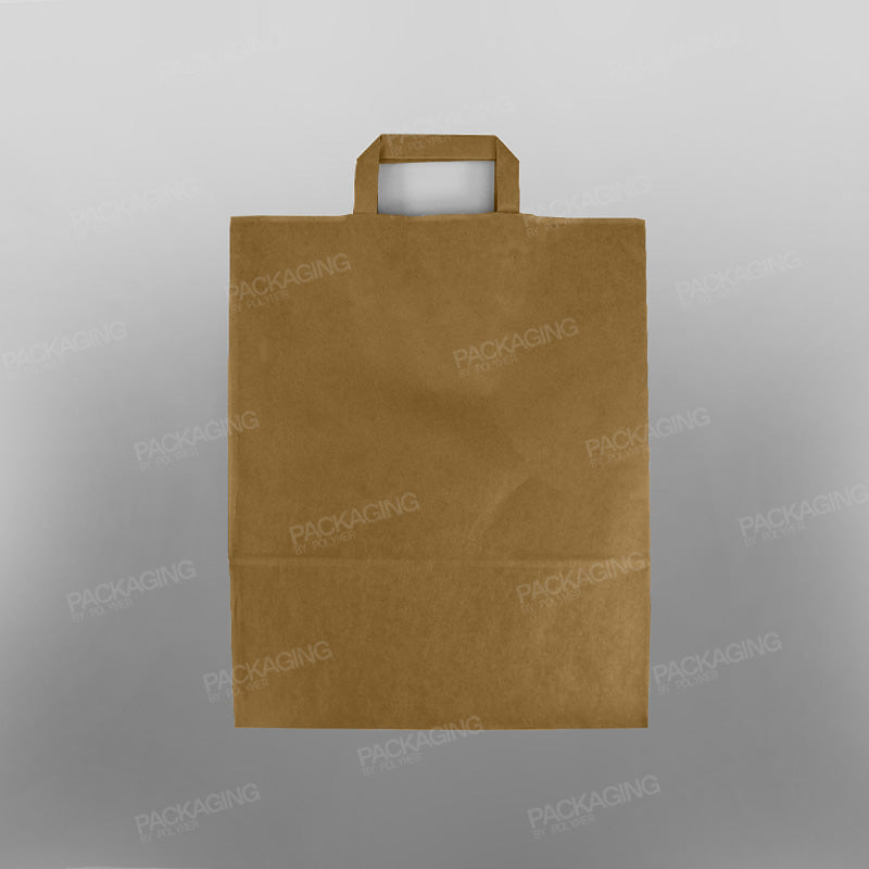 Brown Paper Carrier Bag Large & Tall - 320 x 140 x 410mm