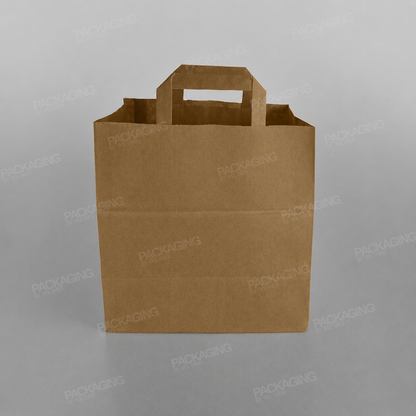 Brown Paper Carrier Bag Extra Wide