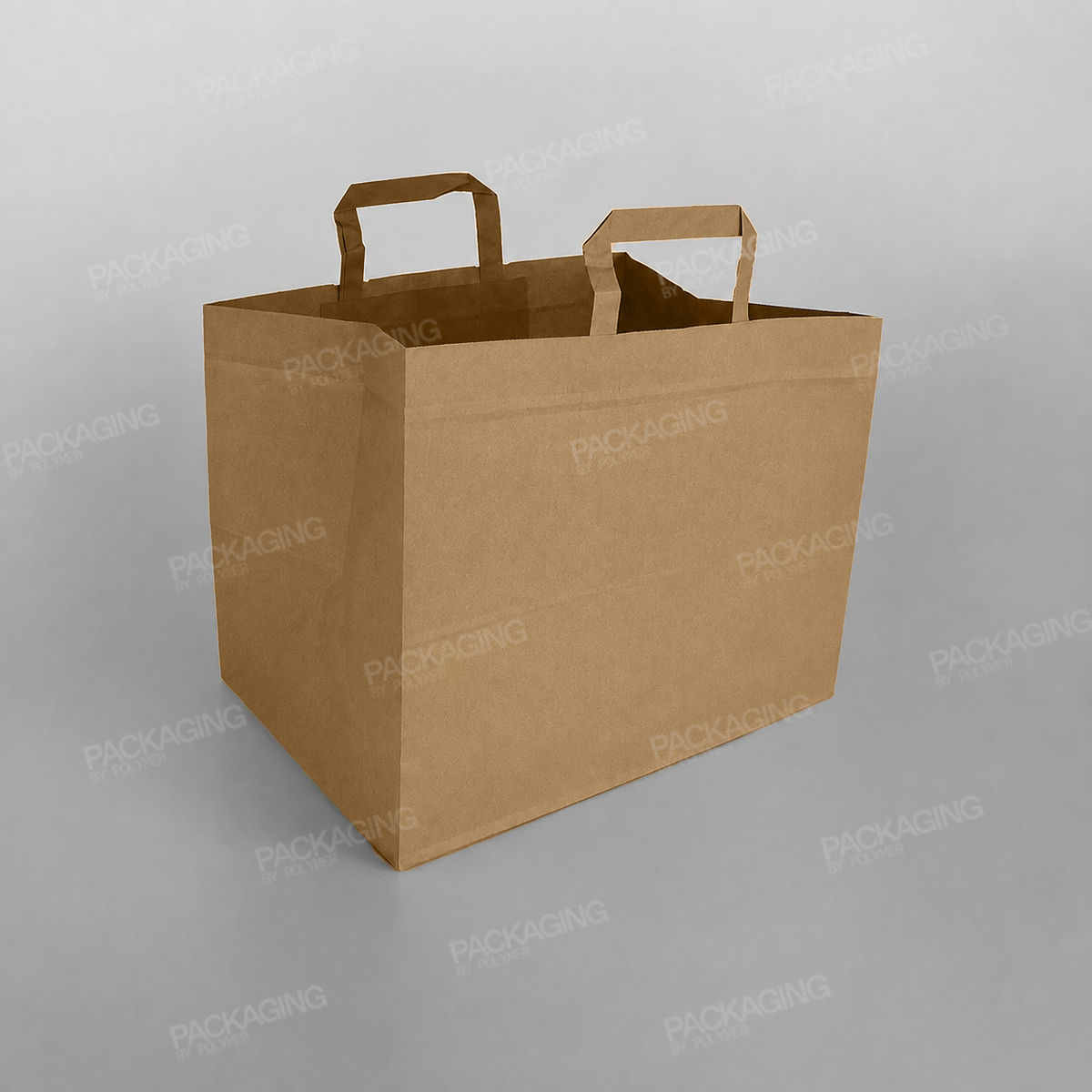 Brown Paper Carrier Bag Extra Wide