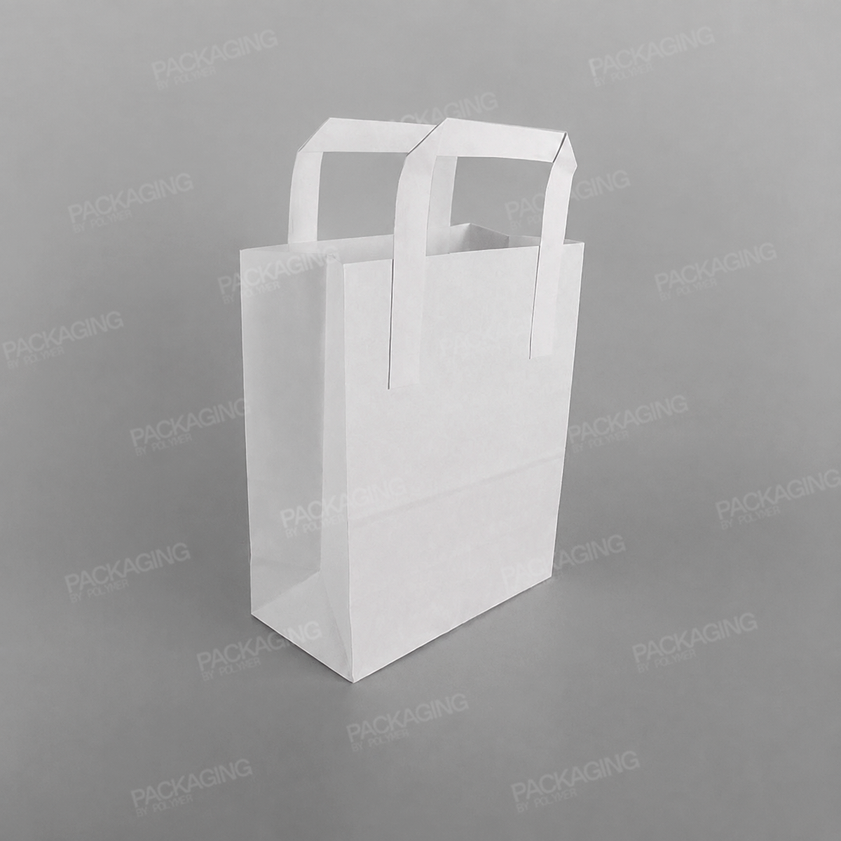 White Paper Carrier Bag
