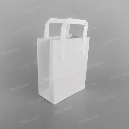White Paper Carrier Bag