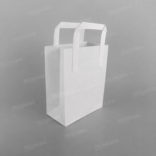 White Paper Carrier Bag
