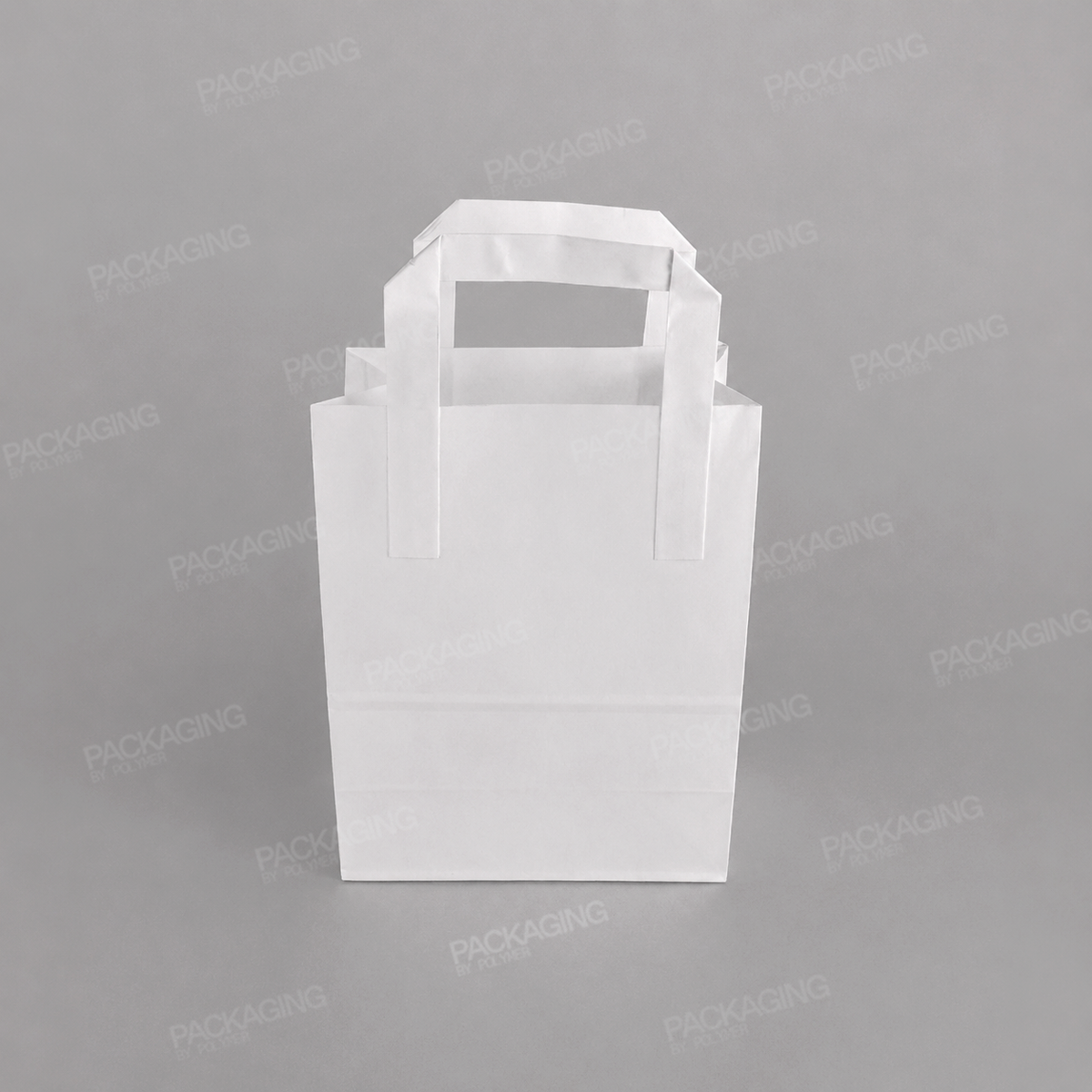 White Paper Carrier Bag