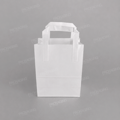 White Paper Carrier Bag