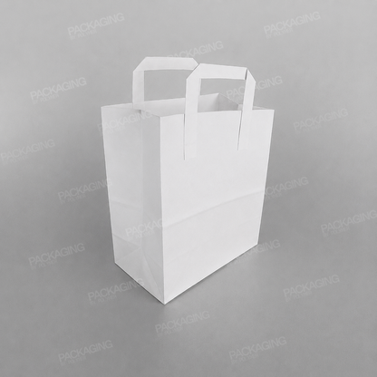 White Paper Carrier Bag