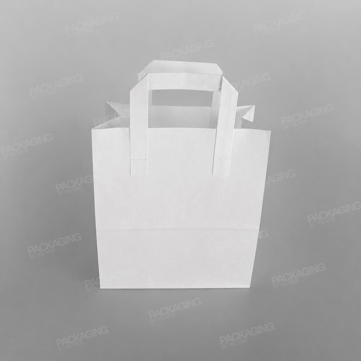 White Paper Carrier Bag