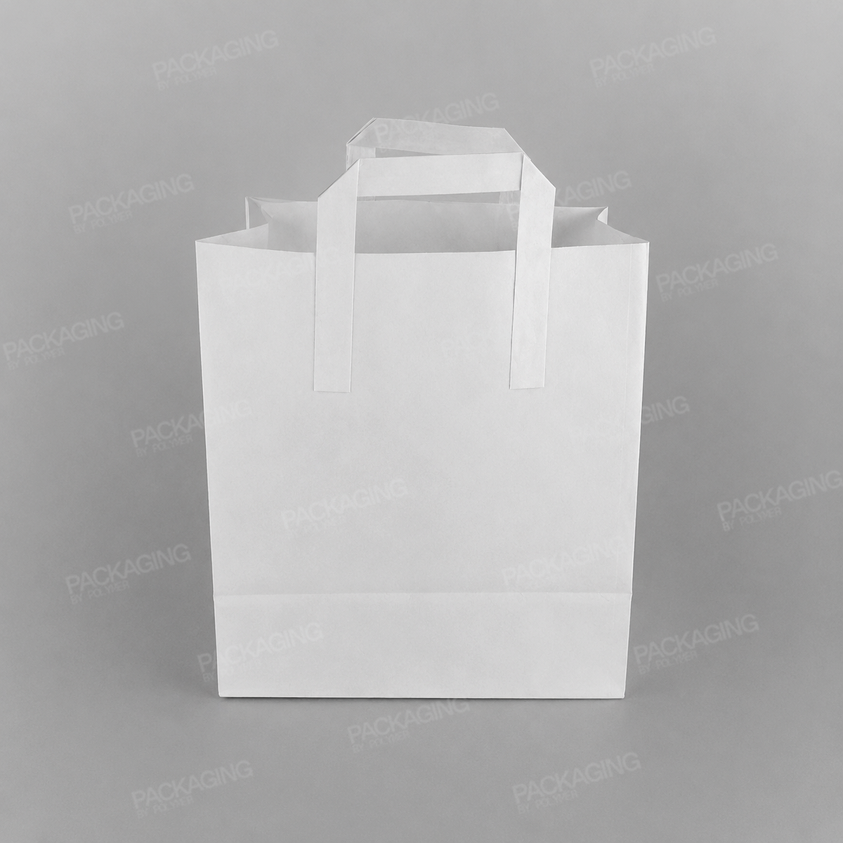 White Paper Carrier Bag