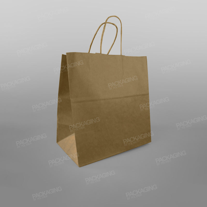 Premium Kraft Twisted Handle Paper Carrier Bag