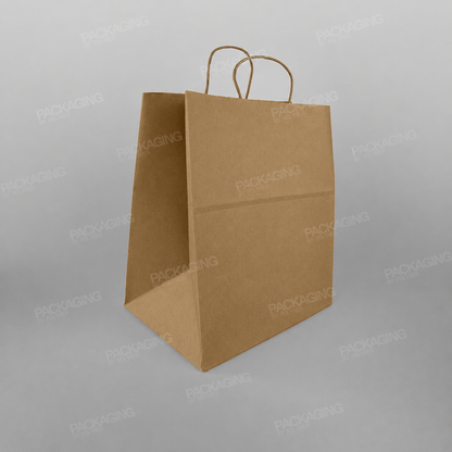 Premium Kraft Twisted Handle Paper Carrier Bag