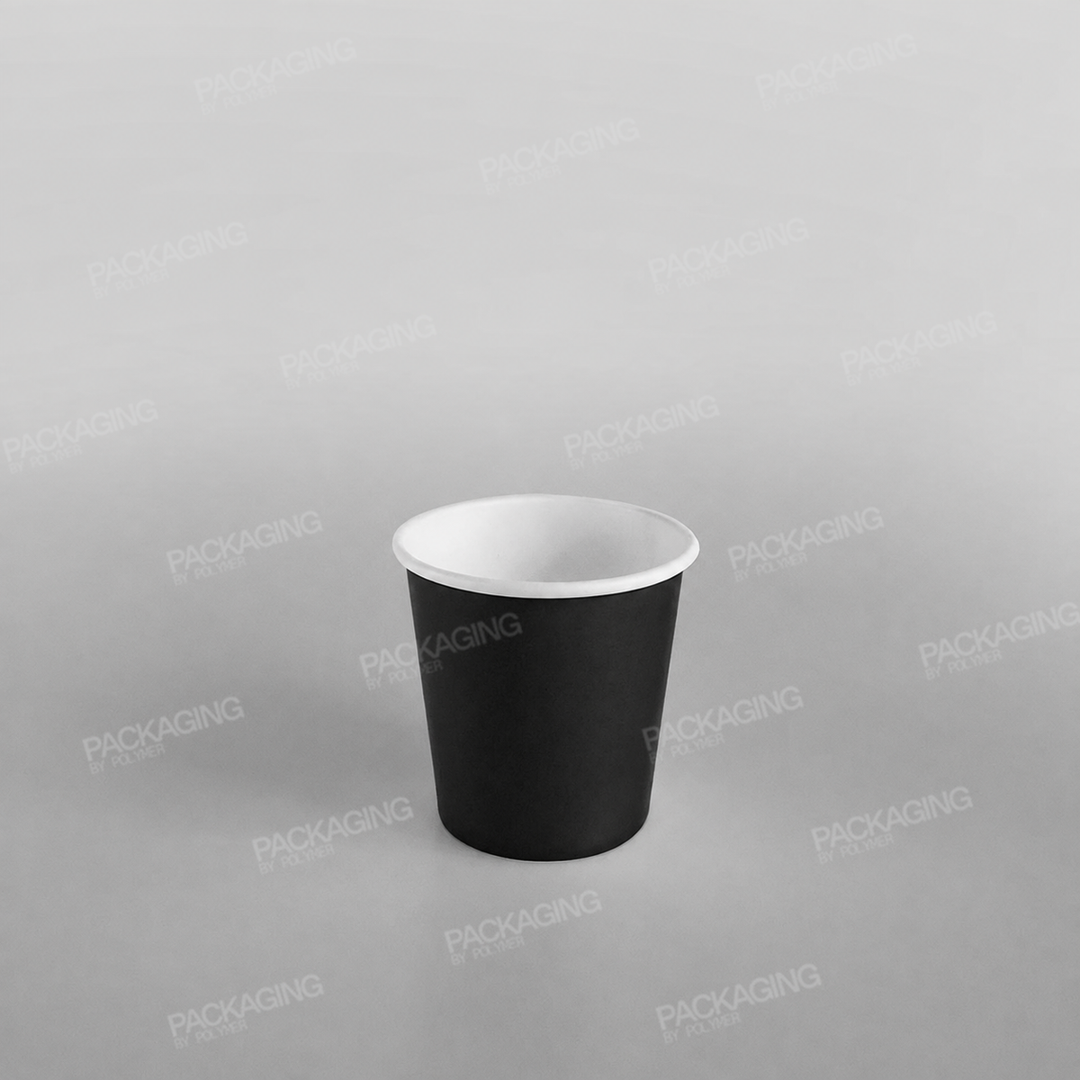 Hippo Black Single Wall Paper Cup