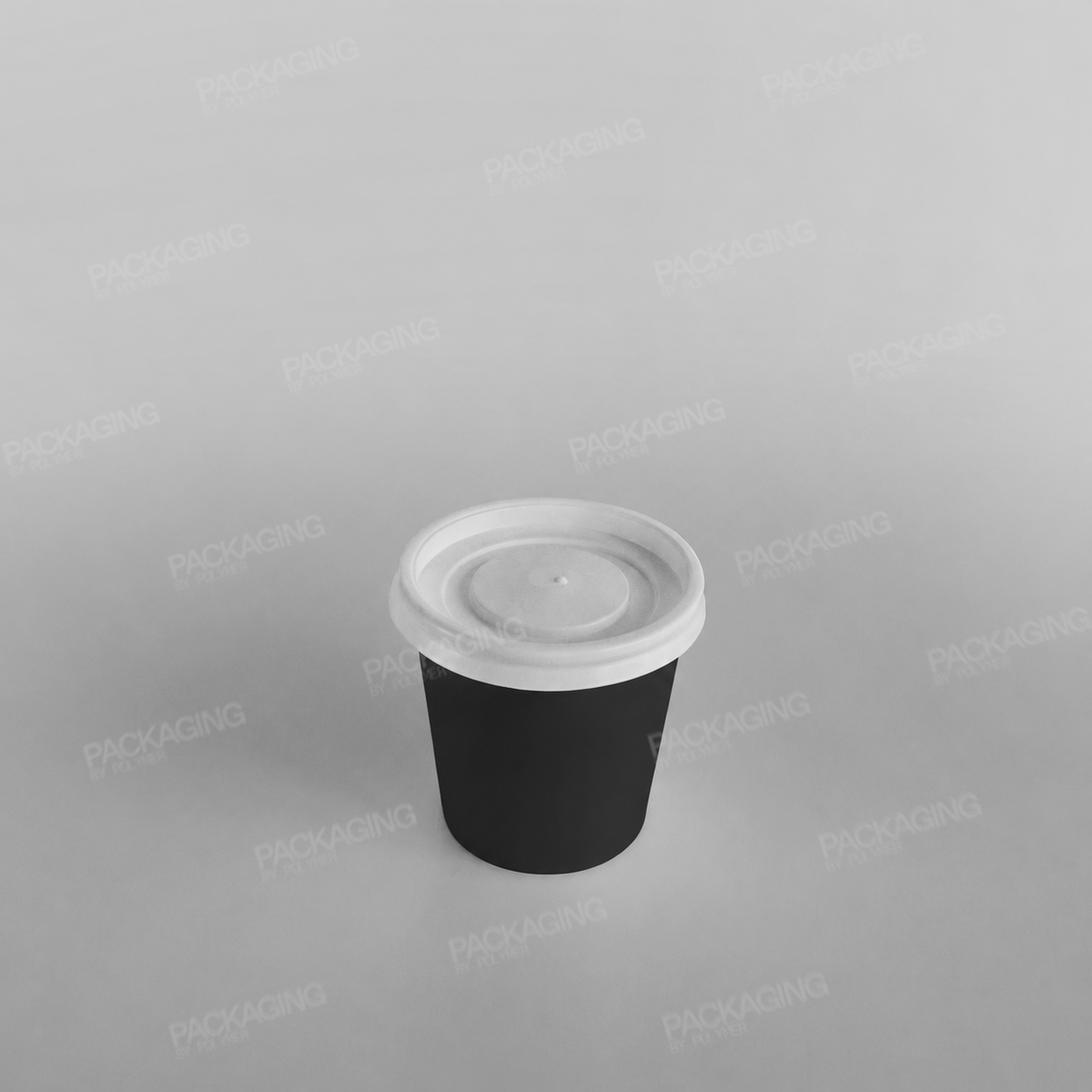 Hippo Black Single Wall Paper Cup