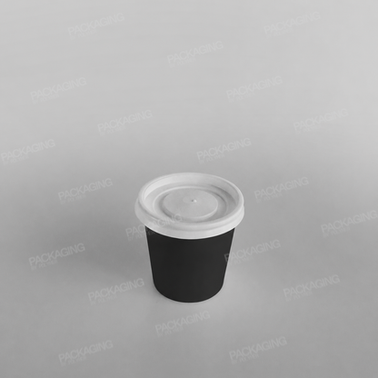 Hippo Black Single Wall Paper Cup