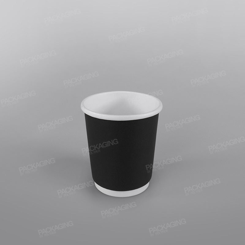 Hippo Black Double Wall Paper Cup