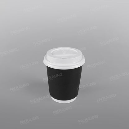 Hippo Hot Plastic Lid - White Domed
