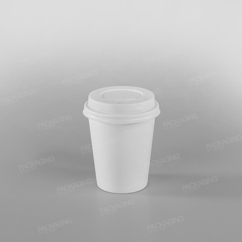 Go-Pak White Paper Cup Hot - Single Wall