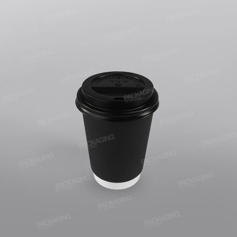 Hippo Black Double Wall Paper Cup