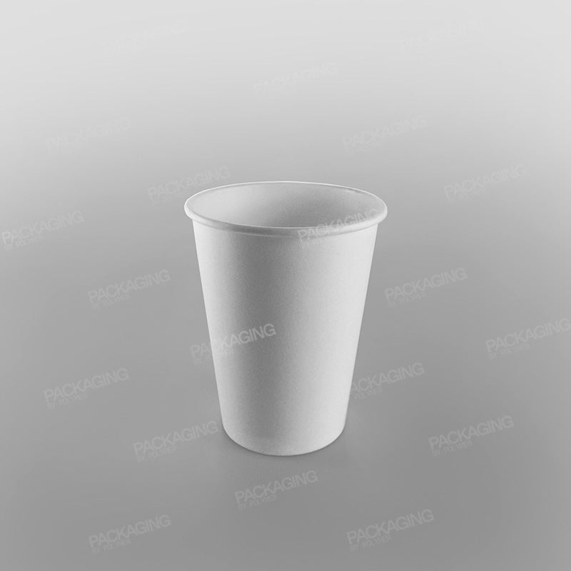 Hippo White Single Wall Paper Cup