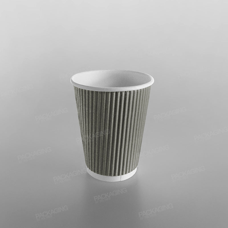 Ripple Kraft Paper Cup Hot - Various Colours